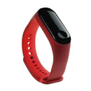 Correa para Xiaomi Mi Band 4 3 5 6 correa de reloj Creative graffiti estilo pulsera de silicona reemplazo para XiaoMi band 4 5 pulsera
