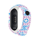 Correa para Xiaomi Mi Band 4 3 5 6 correa de reloj Creative graffiti estilo pulsera de silicona reemplazo para XiaoMi band 4 5 pulsera