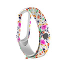 Correa para Xiaomi Mi Band 4 3 5 6 correa de reloj Creative graffiti estilo pulsera de silicona reemplazo para XiaoMi band 4 5 pulsera