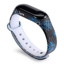 Correa para Xiaomi Mi Band 4 3 5 6 correa de reloj Creative graffiti estilo pulsera de silicona reemplazo para XiaoMi band 4 5 pulsera