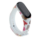 Correa para Xiaomi Mi Band 4 3 5 6 correa de reloj Creative graffiti estilo pulsera de silicona reemplazo para XiaoMi band 4 5 pulsera