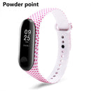 Correa para Xiaomi Mi Band 4 3 5 6 correa de reloj Creative graffiti estilo pulsera de silicona reemplazo para XiaoMi band 4 5 pulsera