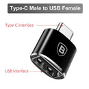 Baseus USB C Adapter OTG Typ C auf USB Adapter Typ C OTG Adapterkabel für MacBook Pro Air Samsung S20 S10 USB OTG