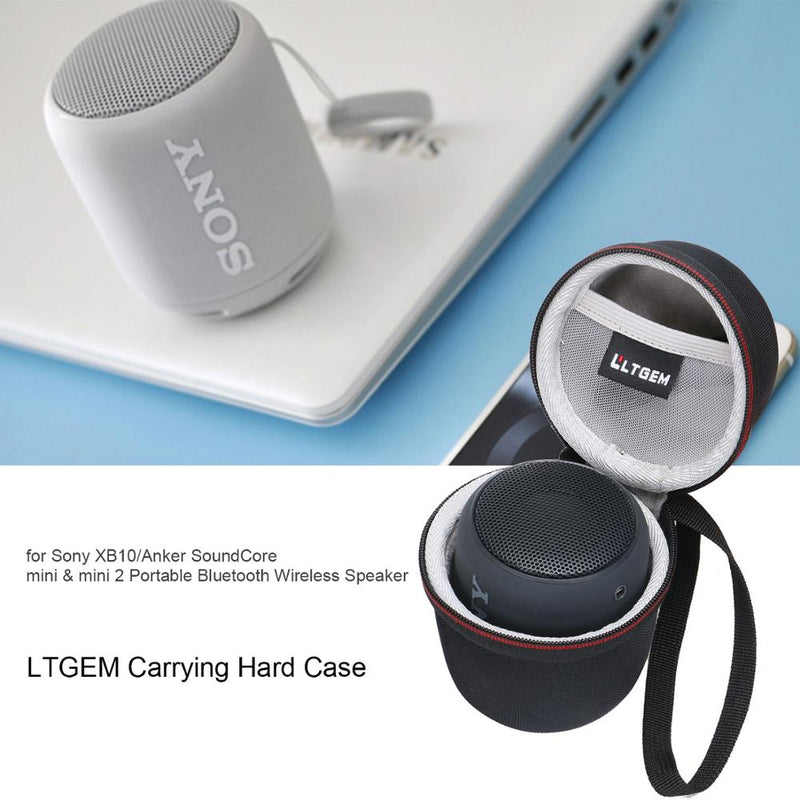 LTGEM Hard Case Kompatibel mit Sony XB10 / Anker SoundCore Mini &amp; Mini 2 Tragbarer kabelloser Lautsprecher.