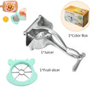 Exprimidor Manual de jugo de aleación de aluminio, exprimidor a presión manual, granada, naranja, limón, caña de azúcar, jugo, herramienta de cocina para frutas