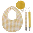 3Pcs Baby Stirnband Quaste Speichel Handtuch Blumendruck Neugeborene Doppelseite Lätzchen Jungen Mädchen Bandana Spucktücher Fütterung Kittel Stuff