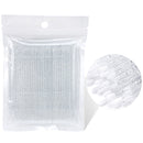100 unids/bolsa microcepillo desechable para extensión de pestañas, hisopo para quitar pestañas individuales, microcepillo para herramientas de extensión de pestañas