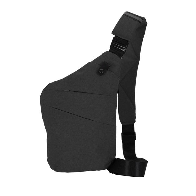 Bandolera de bolsillo Personal para hombre, bandolera antirrobo impermeable para bicicleta, bandolera deportiva informal para ciclismo, portátil