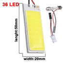 1 STÜCKE C5W LED Birne C10W Soffitte 31mm 36mm 39mm 42mm T10 W5W LED Licht COB 12V 6500K Weiß Autoinnenkuppel Lesekofferraumlampen