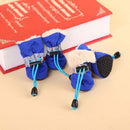 4 Stück rutschfeste Welpenschuhe Haustierschutz mit weichen Sohlen Haustier-Hundeschuhe Winter wasserdichte Prewalkers Soft Supplies Pet Paw Care