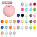 Cuentas de silicona para mordedor de bebé