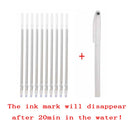 1 Set Stoffmarker Bleistift Fade Out zum Zeichnen von Linien Verschwindende Marker Stifte PP Mehrzweck DIY Craft Nähzubehör