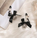 Schwarze und rosa Frau, sexy verstellbare Nippelklemme, Brust, Bdsm, kleine Glocke, erwachsener Fetisch, flirten, necken, Sexspielzeug für Paare