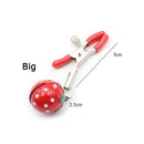 Schwarze und rosa Frau, sexy verstellbare Nippelklemme, Brust, Bdsm, kleine Glocke, erwachsener Fetisch, flirten, necken, Sexspielzeug für Paare