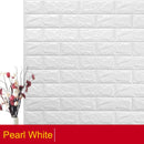 GYEY Selbstklebender, wasserdichter TV-Hintergrund, Backstein-Tapeten, 3D-Wandaufkleber, Wohnzimmer-Tapete, Wandbild, Schlafzimmer, dekorativ