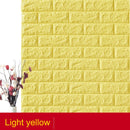 GYEY Selbstklebender, wasserdichter TV-Hintergrund, Backstein-Tapeten, 3D-Wandaufkleber, Wohnzimmer-Tapete, Wandbild, Schlafzimmer, dekorativ