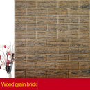 GYEY Selbstklebender, wasserdichter TV-Hintergrund, Backstein-Tapeten, 3D-Wandaufkleber, Wohnzimmer-Tapete, Wandbild, Schlafzimmer, dekorativ