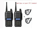 2021 neu 2 Stück 10 W 4800 mAh BaoFeng UV-9R plus Funkgerät VHF UHF tragbares CB-Funkgerät Wasserdichtes Walkie-Talkie UV 9R plus