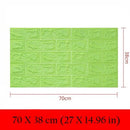 Pegatinas de pared 3d autoadhesivas para dormitorio, decoración cálida de dibujos animados, papel tapiz impermeable para habitación de niños, pegatinas de falda de pared