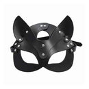 Erotik Sexy Leder Frauen Maske Cosplay Bdsm Fetisch weiblich Halloween Maskenball Fancy Cat Ears Masken Sexspielzeug Zubehör