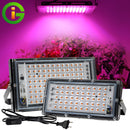 LED-Wachstumslicht AC220V 50W 100W LED-Vollspektrum-Phyto-Lampe Gewächshaus-Hydrokultur-Pflanzenwachstumsbeleuchtung