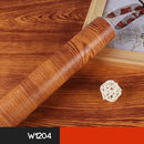 Papel tapiz autoadhesivo de grano de madera de 5M/10M, vinilo impermeable de PVC, armario de cocina, renovación de muebles, pegatina de pared para puerta