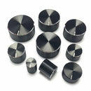 Potentiometer-Knopfkappe Encoder-Lautstärkeregler Audio-Knopf für Drehkegel-Potentiometer-Loch 6-mm-Knopf