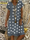 plus größe 5xl PUNKT baumwollleinen frauen kleider beiläufige lose dame leinen kleid sommer frauen leinen kleidung ursprünglichen marke heißer entwurf