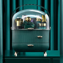 Transparent Cosmetic Storage Box Makeup Drawer Organizer Jewelry Nail Polish Make Up Container Desktop Beauty Storage Case