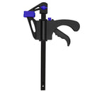 DTBD Spreader Work Bar Clamp F Clamp Gadget Tool DIY Hand Speed ​​​​Squeeze Quick Ratchet Release Clip Kit 4 Zoll Holzbearbeitung
