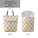 Bolsas de pañales para bebés, bolsa de maternidad, impermeable, mochila de pañales de tela húmeda, funda de pañales reutilizable, bolsa seca y húmeda para el cuidado del bebé de mamá