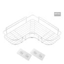 Badezimmer Küche Punch Corner Frame Duschregal Schmiedeeisen Shampoo Lagerregal Halter mit Saugnapf Badzubehör