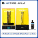 ANYCUBIC Photon Mono X Impresora 3D 8.9 pulgadas 4K Monocromo LCD Impresoras de resina UV Impresión 3D Control de aplicación de alta velocidad SLA Impresora 3D
