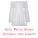 IAMHOTTY Chiffon Slash Neck Minikleid Damen Sommer Strand Urlaub Langarm Korsett Verband Sommerkleid Party Casual Kleider Pink