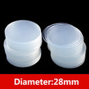 100/5 Stk. Leistungsstarker, nicht abfärbender Aufkleber, Fotowand, doppelseitig, hängend, fest, doppelseitig, für Badezimmer, wasserdichtes Viskoseband