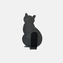 2 x selbstklebende Haken mit Katzenmuster, Aufbewahrungshalter für Badezimmer, Küche, Aufhänger zum Aufhängen an der Wand, Tür, Kleidung, Handtuchhalter