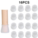 8/16 Stück Möbel Stuhlbeinkappen Gummifüße Schutz Tischfüße Abdeckung Bodenschutz Rutschfester Schreibtischstuhl Pad Matte Caps Fuß