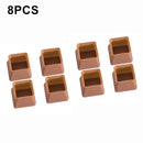 8/16 Stück Möbel Stuhlbeinkappen Gummifüße Schutz Tischfüße Abdeckung Bodenschutz Rutschfester Schreibtischstuhl Pad Matte Caps Fuß