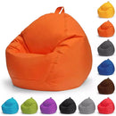 70x80cm Lazy BeanBag Sofas Cover Chair No Filler 420D Oxford Waterproof Lounger Seat Bean Bag Puff Puff Couch Tatami Living Room