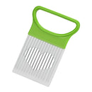 Magic Kitchen Gadgets Onion Slicer Safe Fork  Tomato Vegetables Slicing Safety Aid Holder Cutting Chopper Chips Making Tool