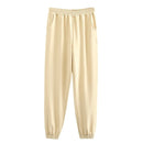 Tangada 2020 Herbst Frauen Terry 95% Baumwolle Anzug übergroße Sets O Hals Hoodies Sweatshirt Shorts Hosenanzüge 6L30