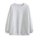 Tangada 2020 Herbst Frauen Terry 95% Baumwolle Anzug übergroße Sets O Hals Hoodies Sweatshirt Shorts Hosenanzüge 6L30