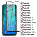 11D Full Tempered Glass für Xiaomi Redmi 8 8A 9 9A 9C 9T Displayschutzfolie Redmi Note 8 9 Pro Max 8T 9T 9S Schutzglasfolie