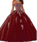 Favordear 2020 Sweetheart Applique Quinceanera 15 Years Vestidos De 15 Anos Lace Beaded Ball Gown 15 Years Party Dress