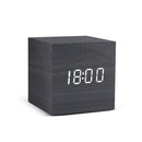 Despertador LED Reloj de madera Mesa Control de voz Despertador de madera digital USB / AAA Relojes de escritorio electrónicos