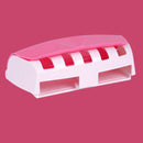 Zahnbürstenhalter, automatischer Zahnpastaspender, staubdicht, klebrige Saugwand, Zahnpastapresse für Badezimmer