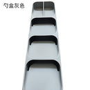 YOMDID Besteckablage Messerhalter Geschirr Organizer Löffel Gabel Aufbewahrungsbox Kunststoffbehälter Plateau Messerblockhalter