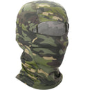 Multicam Tarnung Sturmhaube Vollgesichtsschal Maske Wandern Radfahren Jagd Armee Fahrrad Militär Kopfbedeckung Taktische Airsoft Kappe Herren