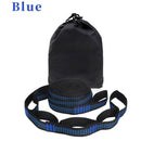 2pcs Hammock Strap 200cm Tree Hanging Spare Part Outdoor Aerial Yoga 600KG Load Portable Outdoor Camping Hammock