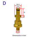Metal Adapter Foam Nozzle Foam Generator Foam Gun High Pressure Washer Soap Foamer for Nilfisk Karcher Huter Elitech Lavor